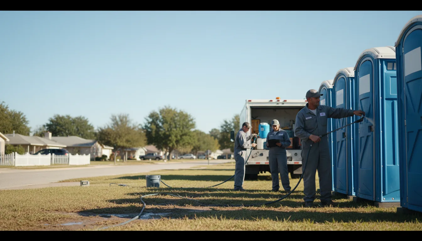 Long-Term Portable Toilet Rental in Ray, OH near me